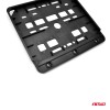 Licence plate frame - motorcycle black