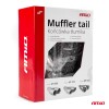 Muffler tail stainless steel MT 008