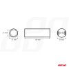 Muffler tail stainless steel MT 009