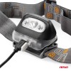 Headlamp LED 3W 1200mA rechargable 180Flux IPX4