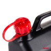AMiO Plastic fuel can 5L, black AMiO-02887