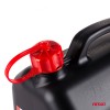 AMiO Plastic fuel can 10L, black AMiO-02888