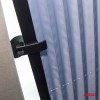 Windshield folding sun blind 120x46cm