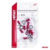 Ring terminal connectors RV 1.25-6 10 pcs