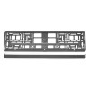 License Plate Frame - GRAPHITE metalic