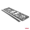 License Plate Frame - GRAPHITE metalic