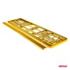 License Plate Frame - GOLD metalic