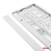 License Plate Frame - White