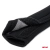 Seat belt pad black 2pcs set