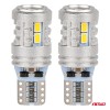 LED bulbs STANDARD T10 W5W 6x3020 + 1x3030 SMD White 12V/24V AMIO-03718