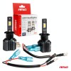 LED Headlights X4-series AVIATOR H3 6500K max 44W AMIO-03762