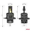 LED Headlights X4-series AVIATOR H4/H19 6500K max 44W AMIO-03763