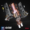 LED Headlights X4-series AVIATOR H7/H18 6500K max 44W AMIO-03764