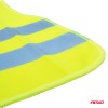 Safety vest for kids yellow with certyficate DINOSAUR AMIO-03936
