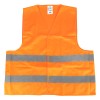 Safety vest orange with certificate XXL AMIO-03985