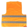 Safety vest orange with certificate XXL AMIO-03985