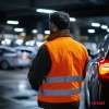 Safety vest orange with certificate XXL AMIO-03985