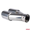 Exhaust silencer tip steel chrome AMIO-04062