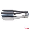 Exhaust silencer tip steel chrome AMIO-04062