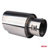 Exhaust silencer tip stainless steel chrome AMIO-04064