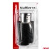 Exhaust silencer tip stainless steel carbon AMIO-04065