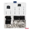 Heat shrink wire Connectors and Tubes 140pcs AMIO-04122
