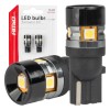 LED bulbs CANBUS T10 W5W 5SMD 3030 White 12V 24V AMIO-04239