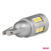 LED bulbs CANBUS T10 W5W 12 SMD 3030 White 12V 24V AMIO-04243
