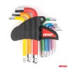 Imbus hex keys S2 9pcs AMIO-04298