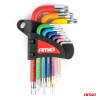 Torx keys S2 9pcs AMIO-04300