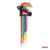 Torx keys S2 9pcs AMIO-04301