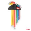 Torx keys S2 9pcs AMIO-04301