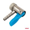 Ironn nickel plating tire inflator connector 6 mm AMIO-04497