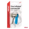 Ironn nickel plating tire inflator connector 6 mm AMIO-04497