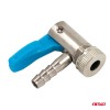 Iron nickel plating tire inflator connector 8 mm AMIO-04498