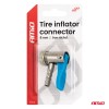 Iron nickel plating tire inflator connector 8 mm AMIO-04498