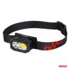 LED Headlamp XPG+COB 1000mAh (BATT) AMIO-04663