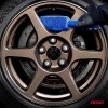 Microfiber rim brush 5x6x28cm AMIO-04728