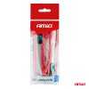ABS Utility Knife 100x18x0,5mm 2szt. AMIO-04806