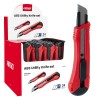 ABS Utility Knife set 100x18x0,5mm 24 pcs Box AMIO-04811