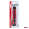 ABS Utility Knife with rotary knob 100x18x0,5mm AMIO-04813