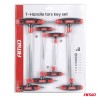 T-Handle torx key set 8 pcs AMIO-04827