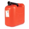Plastic fuel can 20L, red