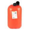 Plastic fuel can 20L, red