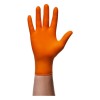 Mercator GoGrip orange nitrile gloves 4 pcs size XL
